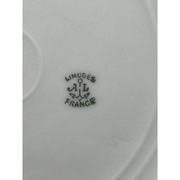 Vintage Limoges France A. Lanternier Lunch Plate, 8.75″ x 1″ - Picture 5 of 10